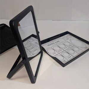 Mary Kay Travel Sample Mirror with Tray and Mesh Bag - New
